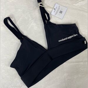 Harper Wilde Emotional Support Bra in Black